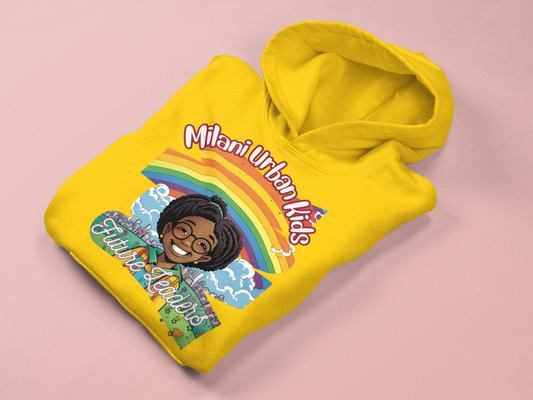 Milani Kids - Girls Hoodie - Leaders (Yellow)