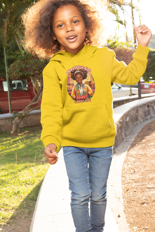 Milani Kids - Girls Hoodie - Donut (Yellow)