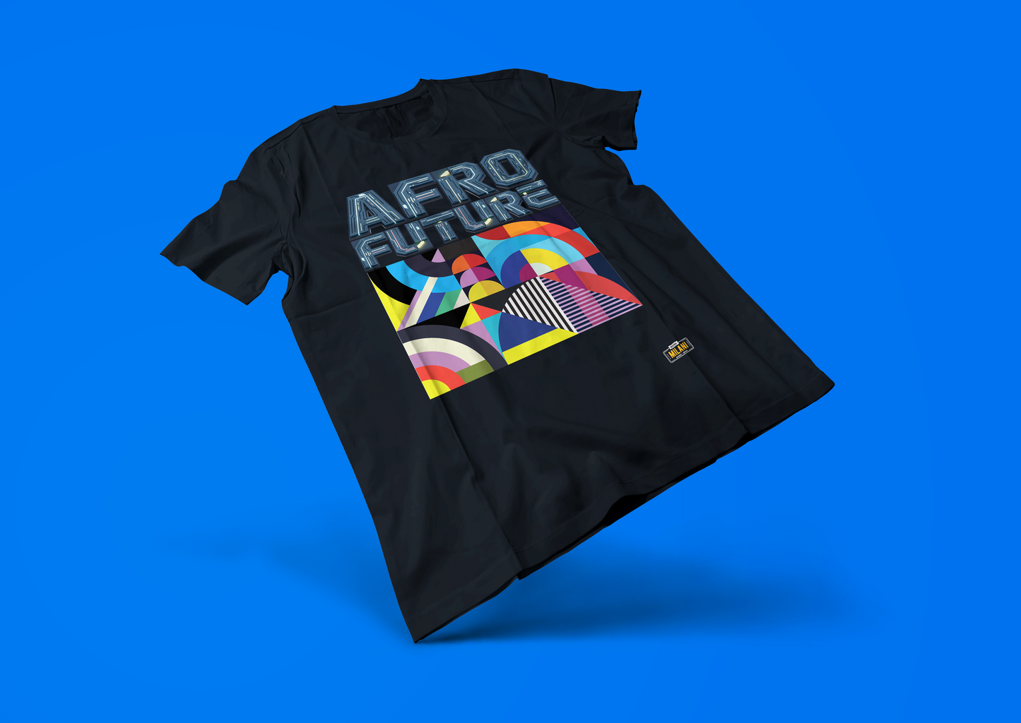 AFROFUTURE Tee in Black.