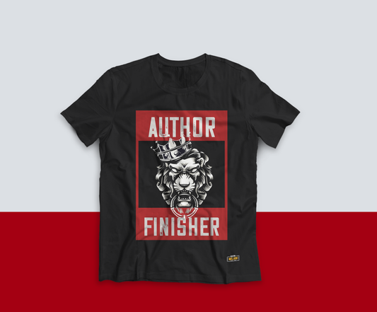 Author Tee in Black.