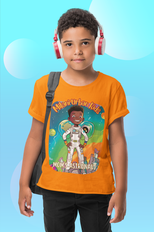 Milani Kids - Boys Tees - Astronaut (Orange)