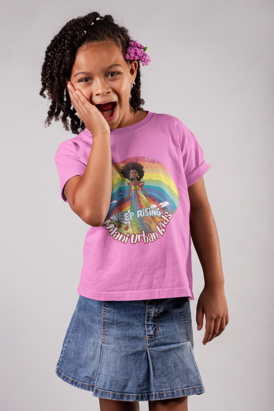 Milani Kids - Girls Tees - Keep Rising (Pink)