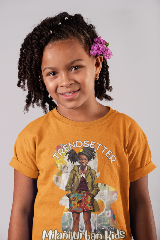 Milani Kids - Girls Tees - Trendsetter (Orange)